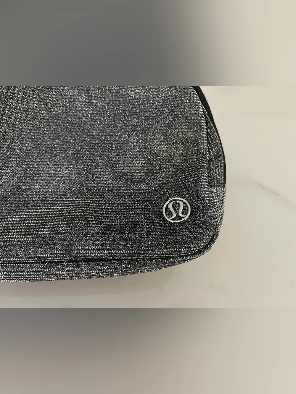 lululemon women’s glitter belt bag.